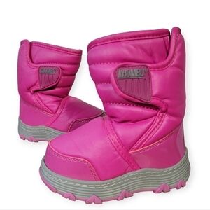 Khombu Wanderer Pink Winter Snow Boots Girl's (Toddler) Size 6